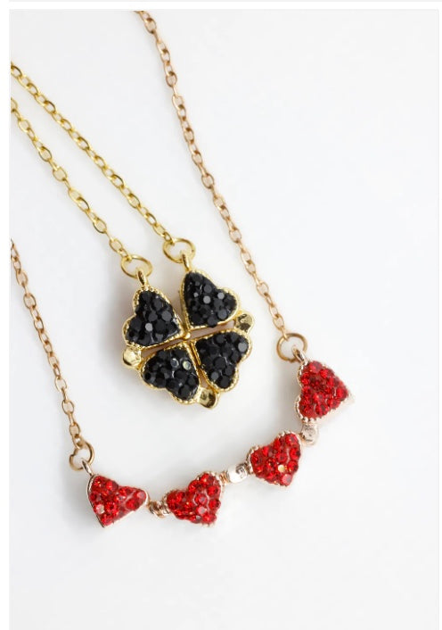 Clover Heart Necklace