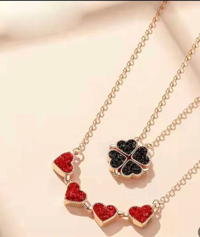 Clover Heart Necklace