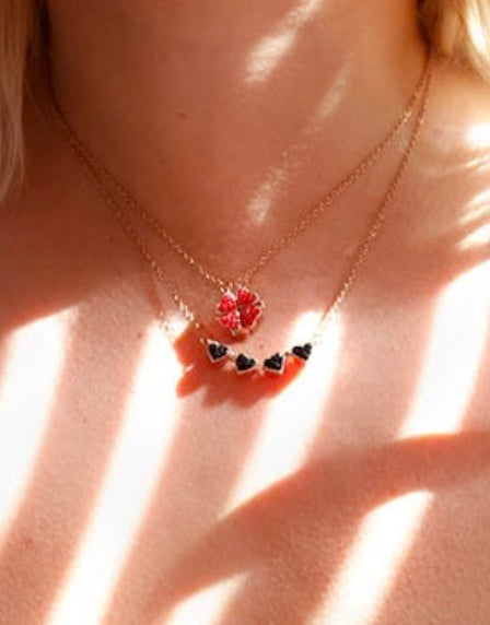 Clover Heart Necklace