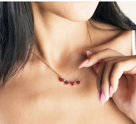 Clover Heart Necklace